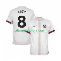 Camisola Chelsea Enzo Fernandez 8 Homem Equipamento Segundo 2025-2026 Manga Curta